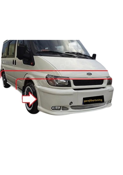 Ford Transit 2003-2006 Ön Giydirme Tampon Astarlı Boyasız