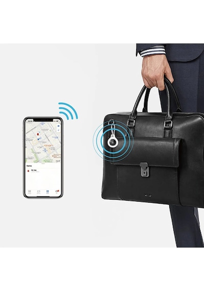 Apple Uyumlu iPhone Airtag Kayıp Önleyici Cihaz Gps Beyaz