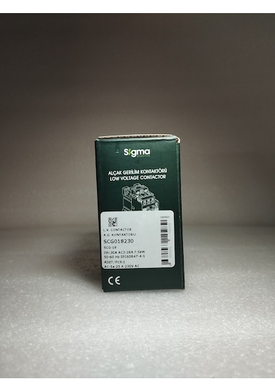 Scg018230 Scg 18 7,5 Kw 18a 230v A.g. Kontaktör