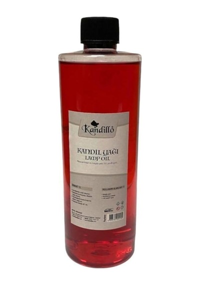 Kandillo Kırmızı Kandil Yağı Kokusuz Dumansız Iç Mekan 400 Ml Gaz Lambası Yakıtı 400 Ml Abundance Prosperity
