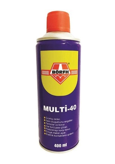 Börfh Multi-40 Pas Sökücü Yağlayıcı Sprey 400Ml