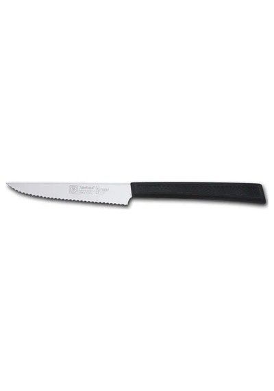 Jenerik 61107 - Sürmene Lazerli Tırtıklı Biftek / Steak Bıçağı 12 Cm