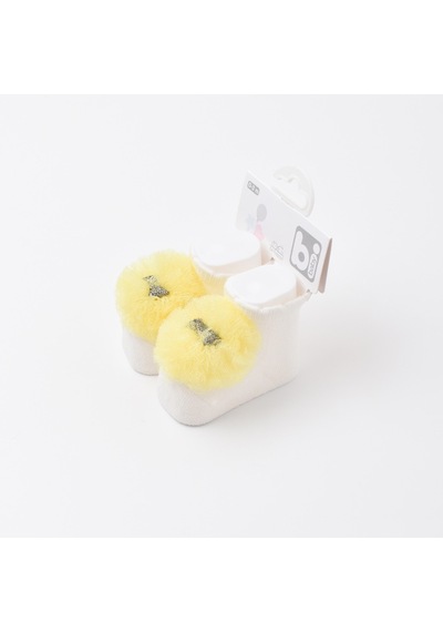 Bibaby Ponpon Bebek Çorabı 68337