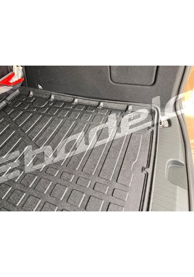 Vw Caddy Bagaj Paspası Havuzlu Kaucuk Kokusuz Siyah