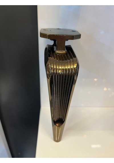 Legend X Metal Ayak 16cm Bronz Koltuk Puf Komidin Sehpa Dolap Modern Tv Ünite Mobilya Ayağı