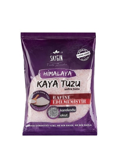 Saygın Himalaya Kaya Tuzu İnce Taneli 500 Gr X 4 Adet