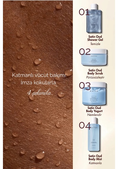 Satin Oud Bariyer Destekleyici Oud & Safran Vücut Peelingi 300 Gr