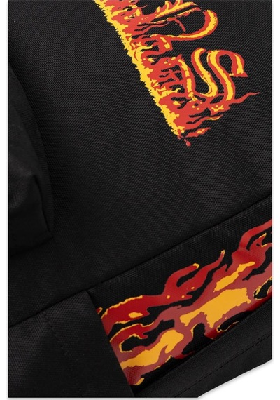 Vans Vn000h56 Old Skool Grom Backpack Siyah-kırmızı Unisex Spor Çanta Siyah-kırmızı