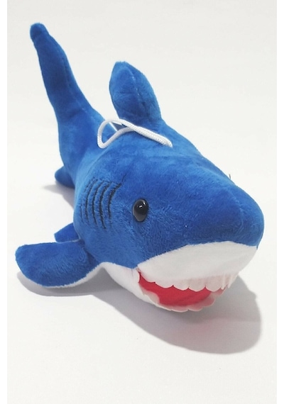 Baby Shark Şarkı Söyleyen 3 Lü Set 30cm Peluş Oyuncak Köpekbalığı No Color