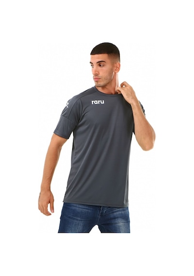 Raru Erkek Basic T-Shirt Grıllus Antrasit