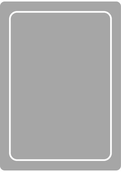 Niimbot T50x70mm 110 Adet Şeffaf Etiket - Beyaz Çerçeveli B1,b21s,b21pro