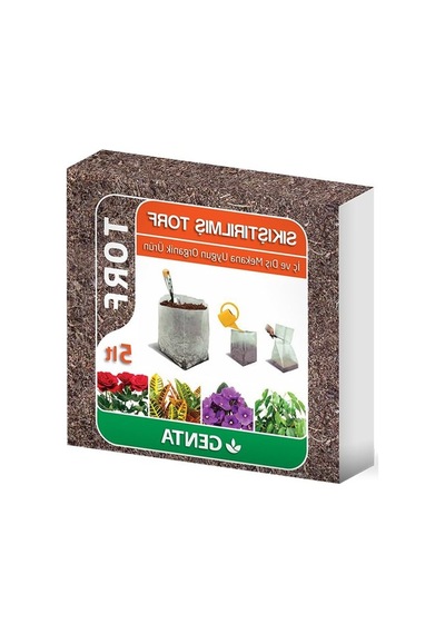 5 Lt Sıkıştırılmış Torf Cocopeat İle Bitki Yetiştiriciliği 0.1 KG