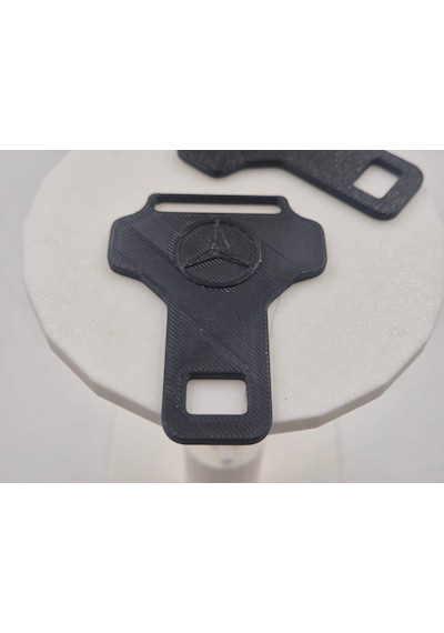 Mercedes Kemer Tokası , Mercedes Araç Kemer Tokası , Plastik Kemer Tokası - 2 Adet