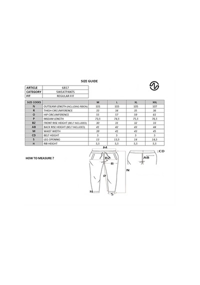 AR-MA Arma Erkek Regular Fit Gizli Fermuarlı Cepli Dar Paça Lastikli Eşofman Altı Pamuk Polyester, 3 İplik Şardonlu K30174681702 Siyah AR-MA Arma Erkek Regular Fit Gizli Fermuarlı Cepli Dar Paça Lastikli Eşofman Altı Pamuk Polyester, 3 İplik Şardonlu K30174681702 Siyah