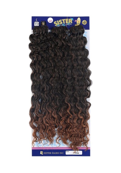 Afro Dalgası /siyah Kahve Ombreli 1/30 - Mydr-461873 Çok Renkli