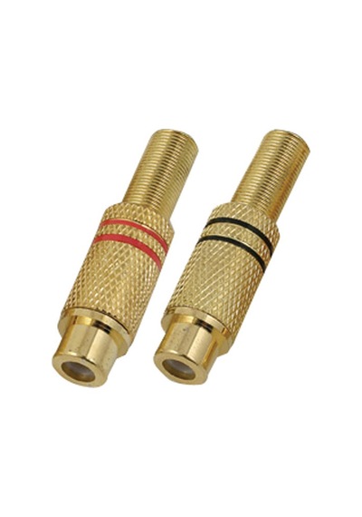 Rca Dişi Konnektör Gold 1 Adet