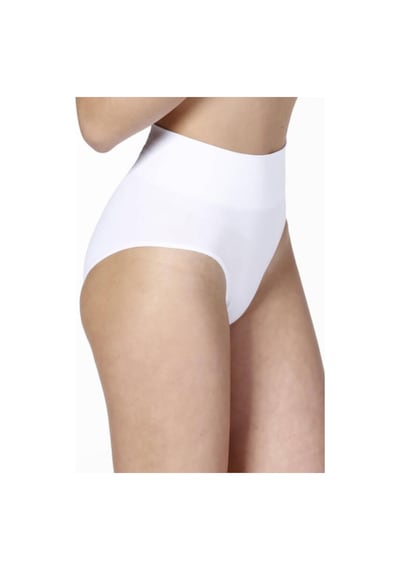 Form Angel Beyaz 5204 Kadın Karın Toparlayıcı Slip Külot Korse Beyaz
