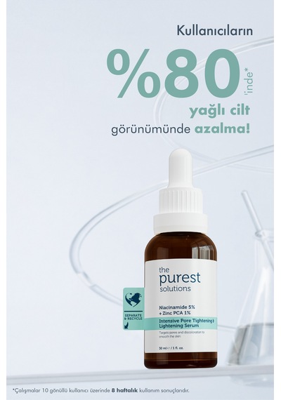 Gözenek, Ve Siyah Nokta Karşıtı Niacinamide Serum 30 Ml Niacinamide 5% & Zinc Pca 1%
