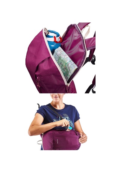 Decathlon Sırt Çantası 10l Mürdüm
