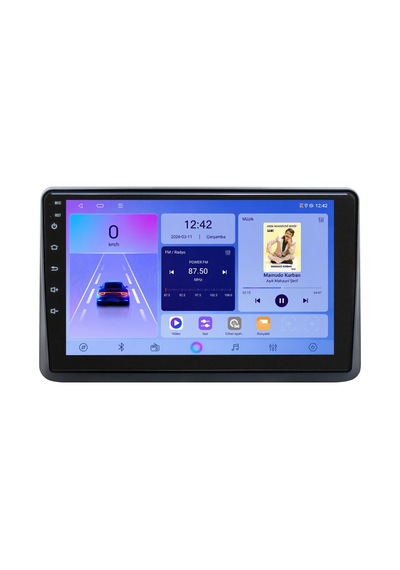 Honda City 2021-2024 Android Multimedya Carplay Android Auto Navigasyon Kameralı 8gb Ram 128gb 9"
