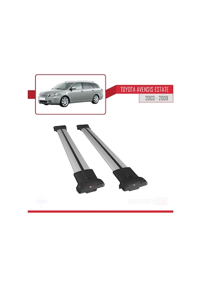 Toyota Uyumlu Avensis Sw 2003-2009 Arası Fly Model Ara Atkı Tavan Barı G
