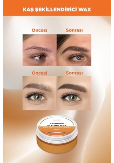 Kaş Sabitleyici Ve Şekillendirici Wax 50 Ml Kolajen, Keratin Ve Biotin Genel