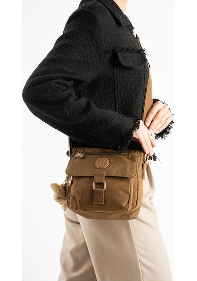 Ultra Hafif Su Geçirmez Çapraz Askılı Omuz Çantası Taba Model: 571-6s Taba