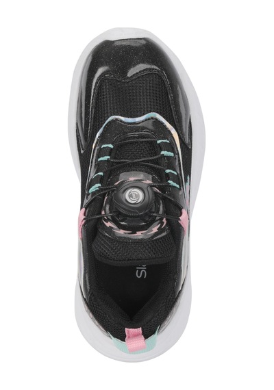 Slazenger Kortech F Kız Çocuk Siyah / Pembe Günlük Spor Ayakkabısı Siyah - Pembe
