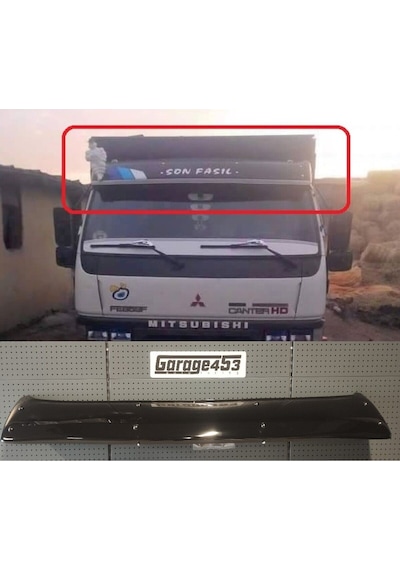 Fe 635 639 659 Ön Cam Güneşliği Mika Parlak Siyah Garage453