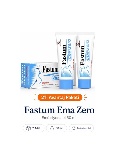 Fastum Ema Zero Emülsiyon Jel 50 Ml 2 Adet