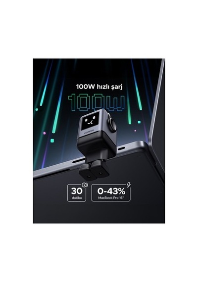 100w Hızlı Şarj Cihazı, 3xusb-c Ve 1xusb-a Girişi İle