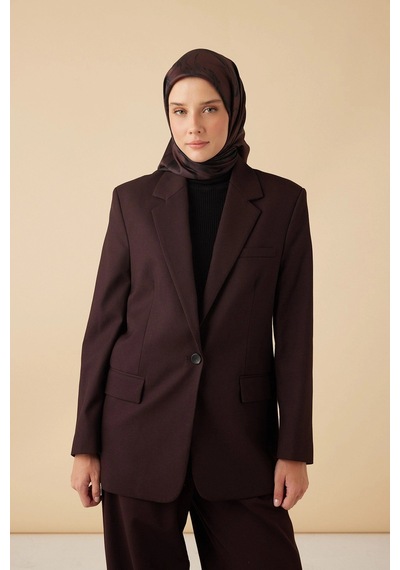 Maisa Eva Tivil İpek Eşarp 90 90 Cm - Bordo 5791