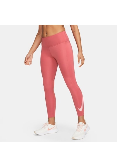 Nike Dri-fit Fast Sw Hbr Mid Rise 7/8 Kadın Pembe Tayt Pembe