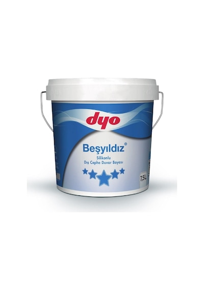 Dyo Beşyıldız Silikonlu Dış Cephe Boyası 7.5 Lt Alaçatı