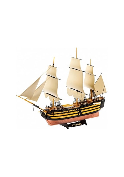 Revell M.set Hms Victory-65819 Plastik Model Set 22,4 X 15,1 Cm Ölçekli 45 Parça 10 Yaş Ve Üzeri İçin