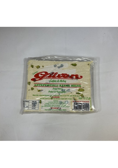Güven Helva Antep Fıstıklı Kesme Tahin Helva 500 G