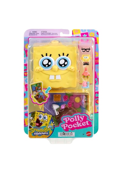 Polly Pocket Partnership Sünger Bob Mini Oyun Seti Jkc84
