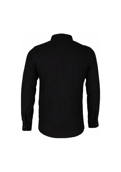 Trender Basic Siyah Erkek Gömlek 11-5264