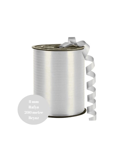 Rafya 8mm 200 Metre Beyaz Tüm Yaşlar
