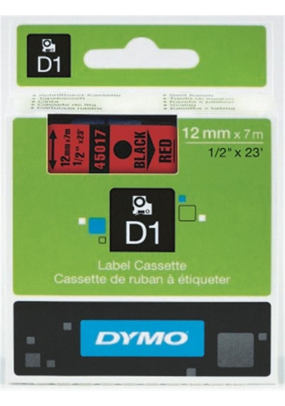 Dymo S0720560 D1 Yedek Şerit 12 Mm x 7 Mt Mavi- Siyah (45016)