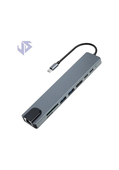 Beemen Çoklayıcı Type-C 4K HDMI SD USB 3.0 Hub
