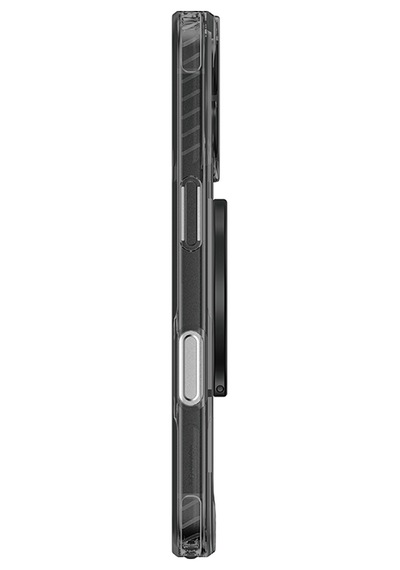 Apple Uyumlu iPhone 17 Kılıf M-safe Şarj Özellikli Yüzük Standlı Amazingthing Titan Pro Serisi Kapak Siyah Siyah