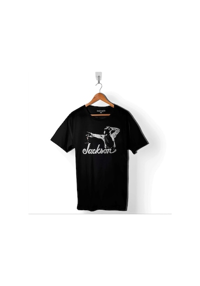 Michael Jackson Dance Moon Light Dancing Dans Baskılı Tişört Unisex T-shirt 001