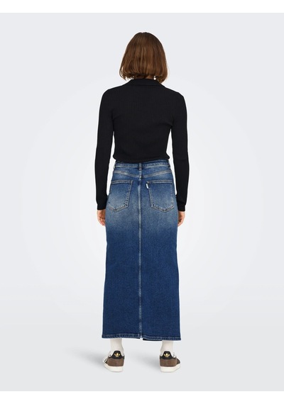 Only Onlayoe Hw Front Slit Kadın Denim Etek 15311569-19435 001