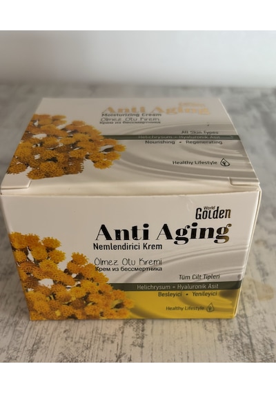 World Golden Anti Aging Ölmez Otu Kremi