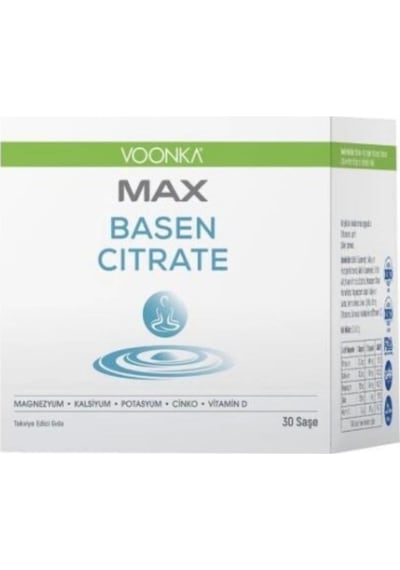 Voonka Max Basen Citrate 30 Saşe