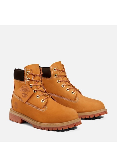 Timberland Timberland Premium 6 İnch Lace Up Waterp Çocuk Bot-34009 Kahverengi