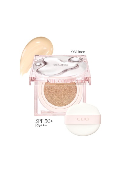 Nem Ve Parlaklık Sağlayan Cushion Kill Cover High-glow Cushion + Refill Spf50+ Pa++++ 3 Linen
