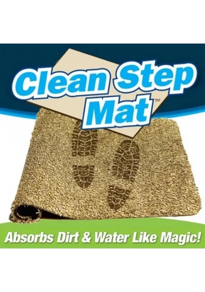 Magicool Clean Step Mat Yıkanabilir Mikrofiber Kir Toz Emici Iç-dış Ortam Paspas Çok Renkli