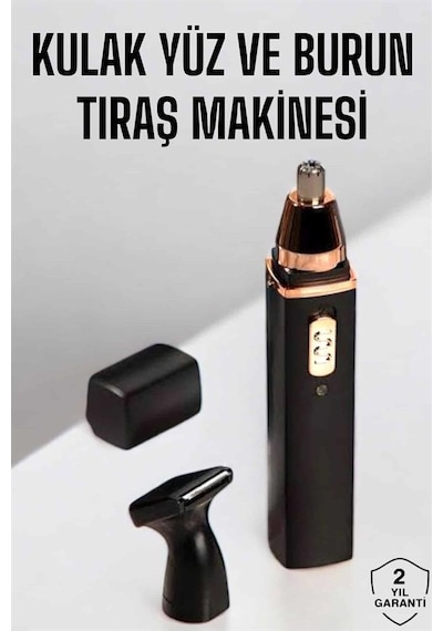 Kulak - 991 - Burun Temizleyici Tıraş Makinesi Mini - Muratech - Seyahat Tipi Diğer